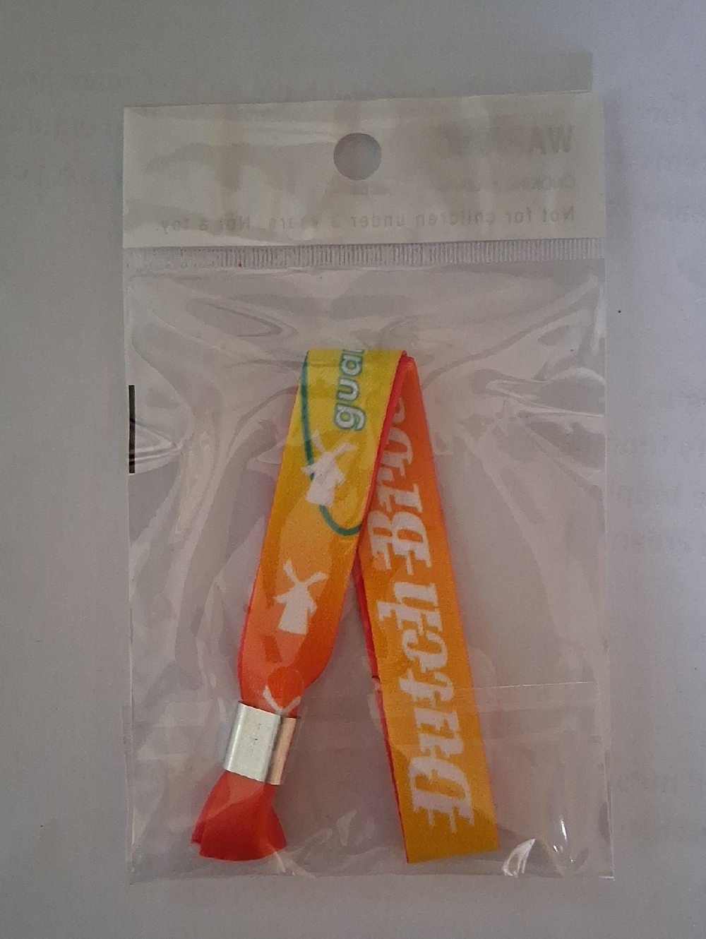 Dutch Bros Festval Event  Fabric Wristband